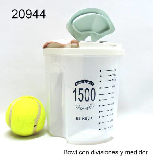 Imagen de BOWL CON DIVISIONES Y MEDIDOR 9.23